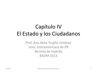 cap tulo iv el estado y los ciudadanos