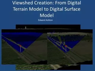 Viewshed Creation: From Digital Terrain Model to Digital Surface Model