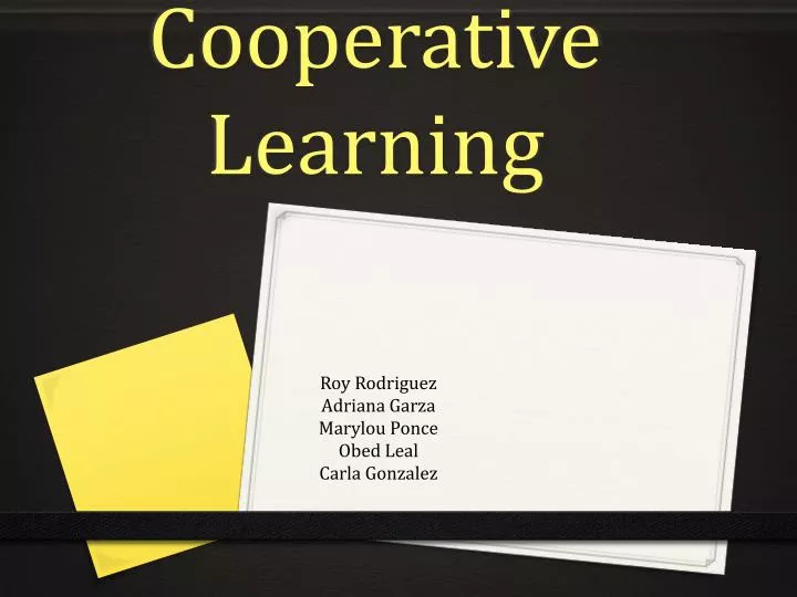 cooperative learning