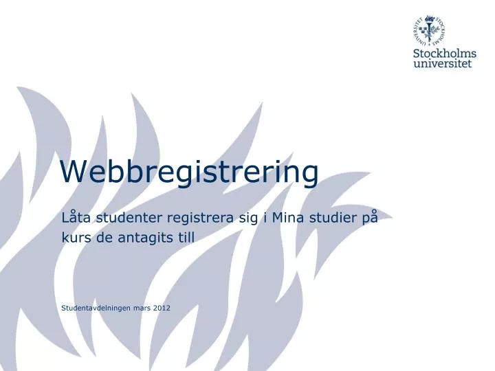 webbregistrering