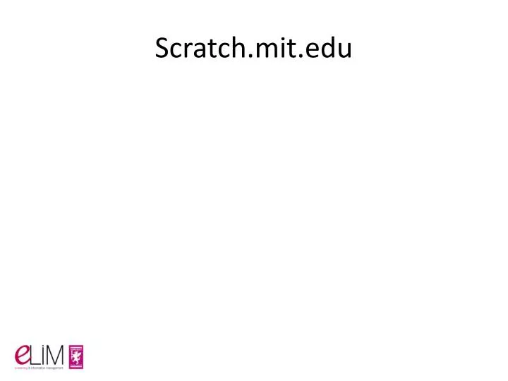 scratch mit edu