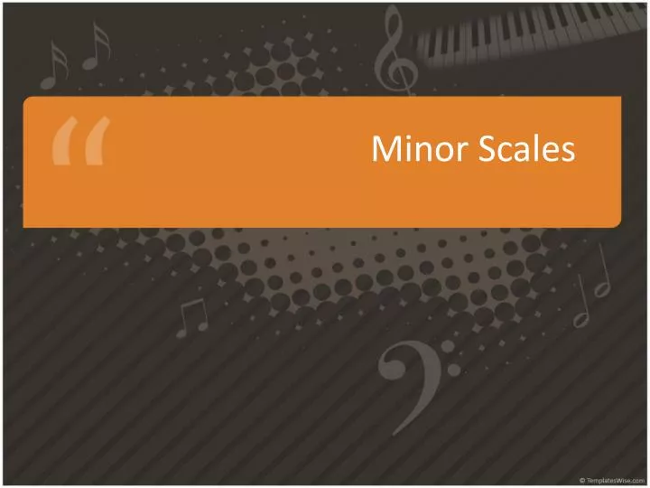 minor scales