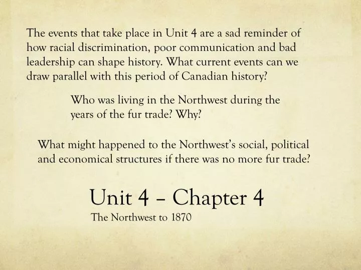 unit 4 chapter 4
