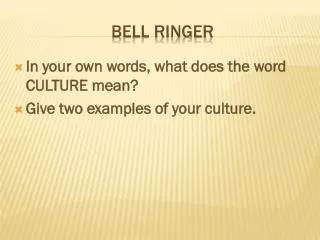 Bell ringer