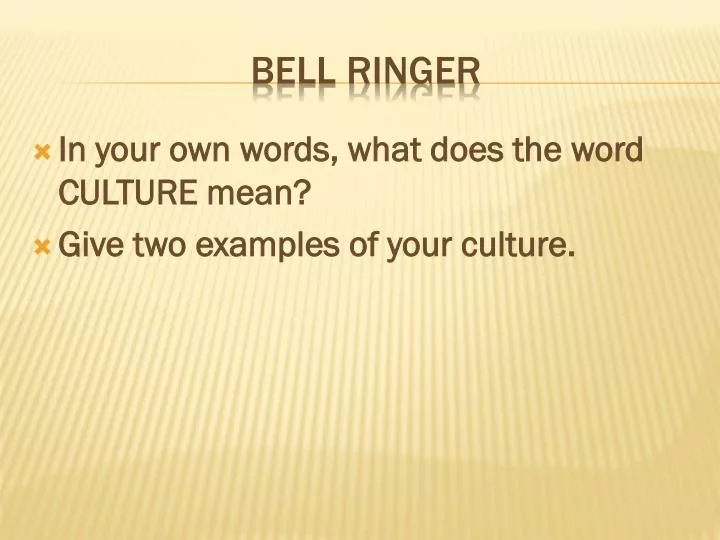 bell ringer