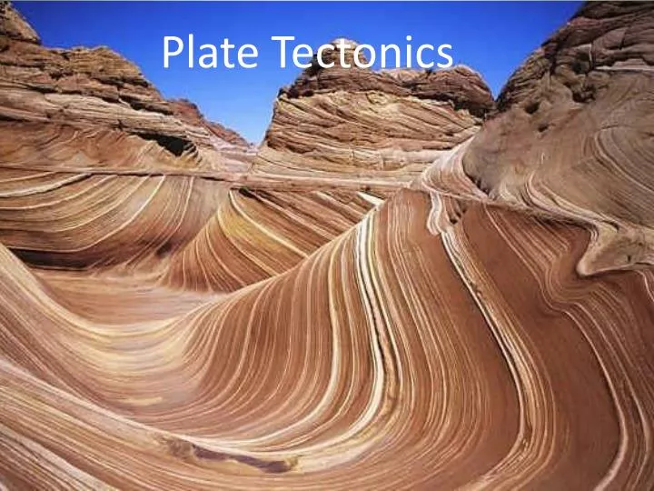 plate tectonics