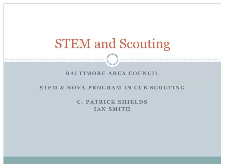 stem and scouting