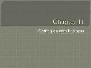 chapter 11