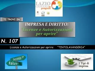 impresa e diritto licenze e autorizzazioni per aprire