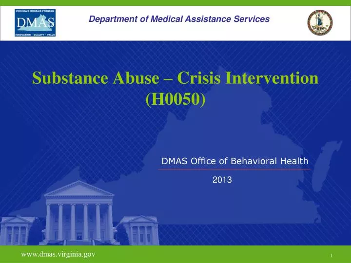 substance abuse crisis intervention h0050