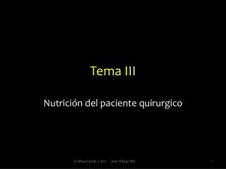 tema iii