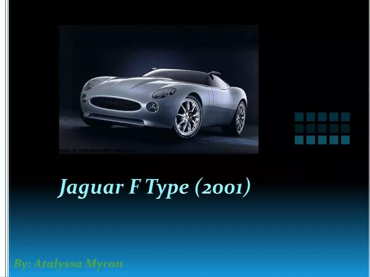 jaguar f type 2001