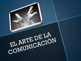 el arte de la comunicaci n