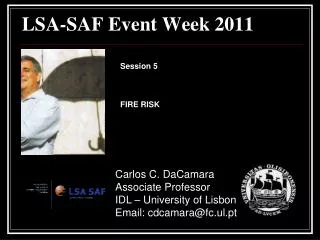 LSA-SAF Event Week 2011