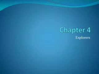 Chapter 4