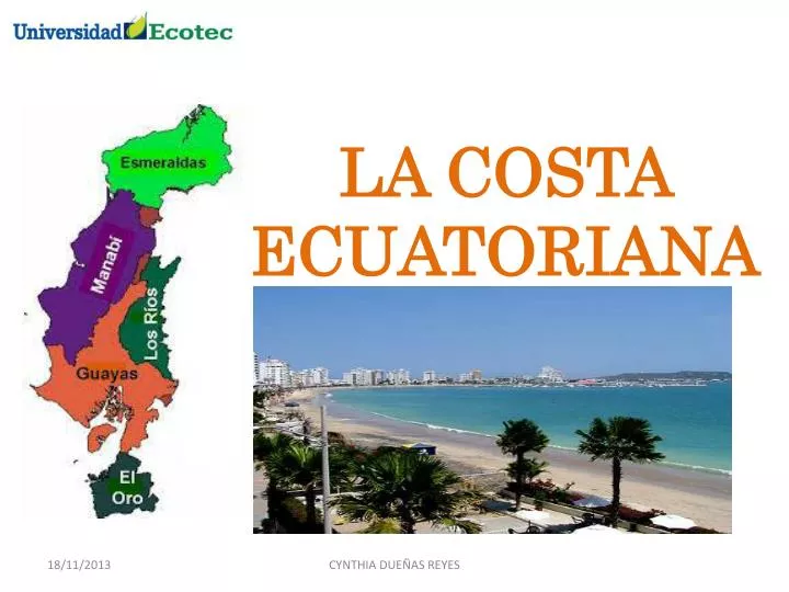 la costa ecuatoriana