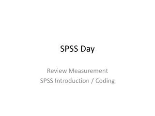 spss day