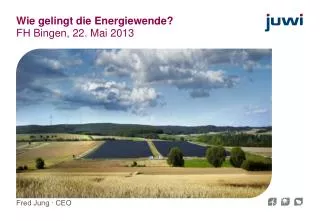 wie gelingt die energiewende fh bingen 22 mai 2013
