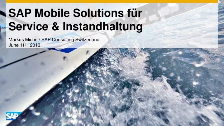sap mobile solutions f r service instandhaltung