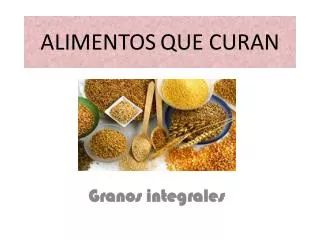 alimentos que curan