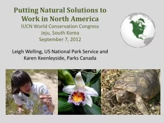 Putting Natural Solutions to Work in North America IUCN World Conservation Congress