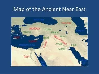 map of the ancient near east