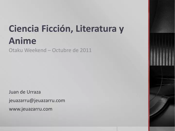 ciencia ficci n literatura y anime