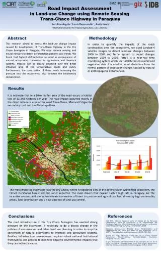 Road Impact Assessment in Land-use Change using Remote Sensing
