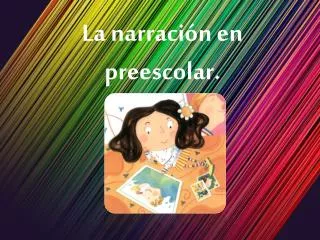 la narraci n en preescolar
