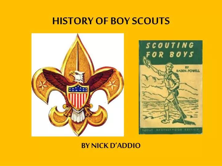 history of boy scouts