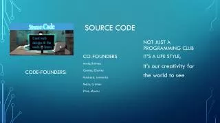Source code