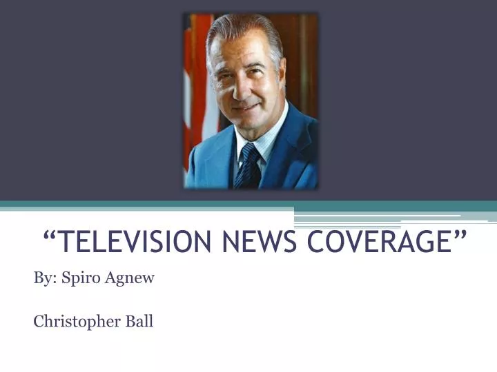 television news coverage