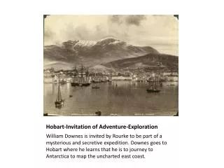 Hobart-Invitation of Adventure-Exploration