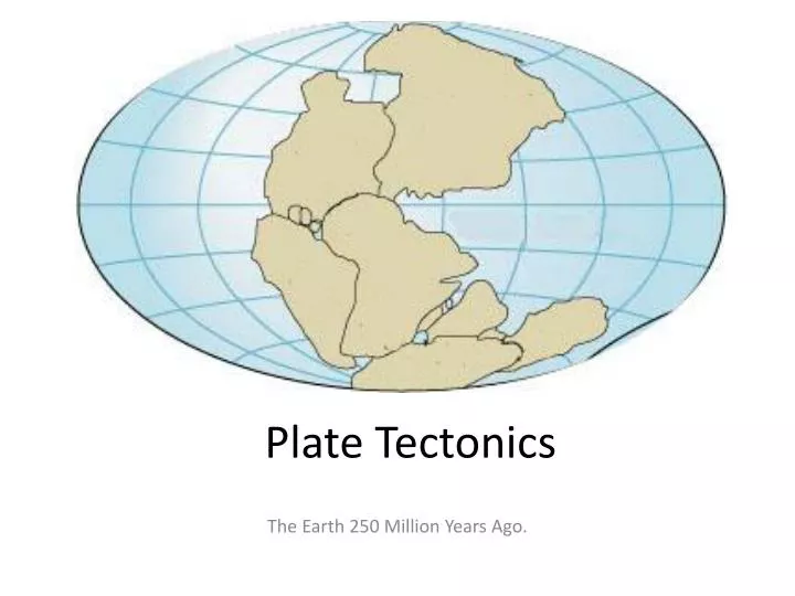 plate tectonics