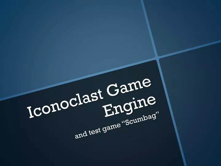 iconoclast game engine