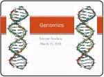Genomics - slide 1