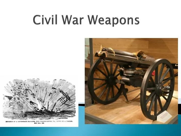 civil war weapons