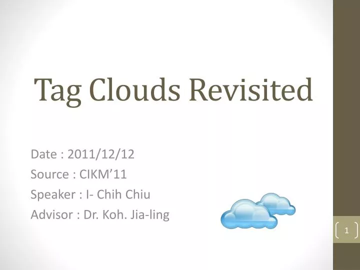 tag clouds revisited