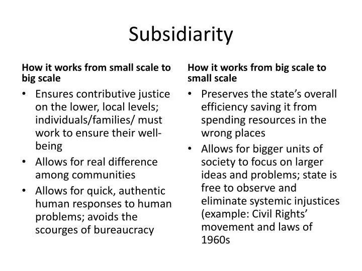 subsidiarity