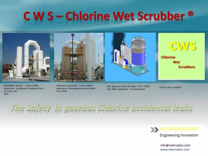 c w s chlorine wet scrubber