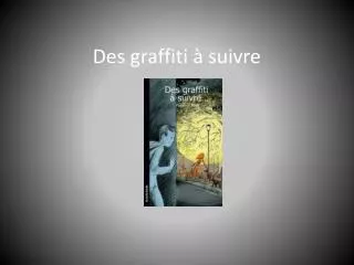 des g raffiti suivre