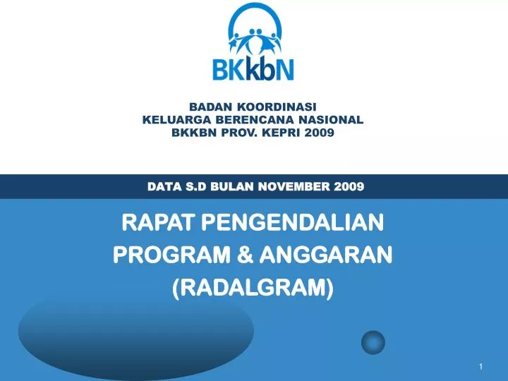 data s d bulan november 2009