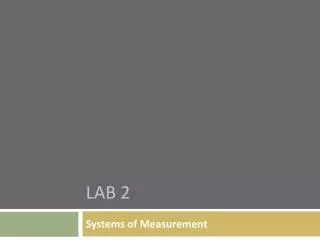 Lab 2