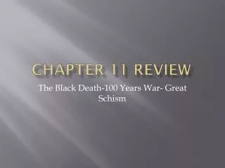 chapter 11 review