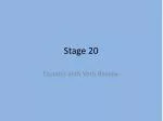 Stage 20 - slide 1