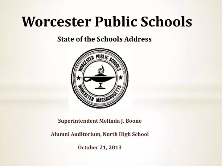 worcester public schools