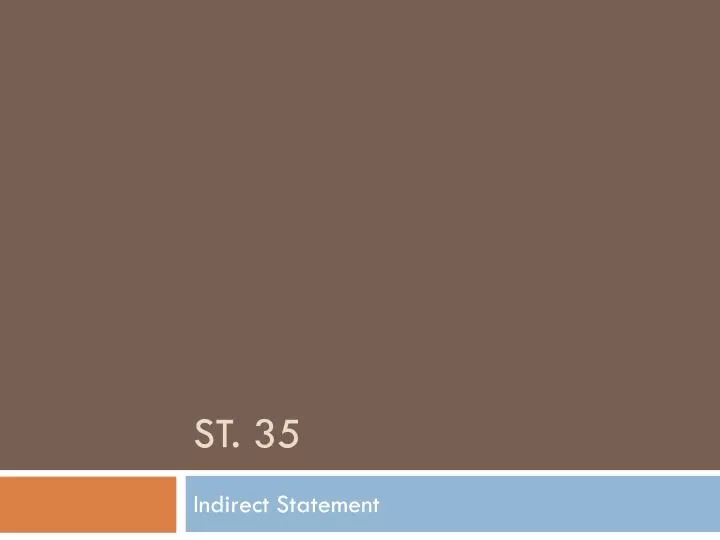 st 35