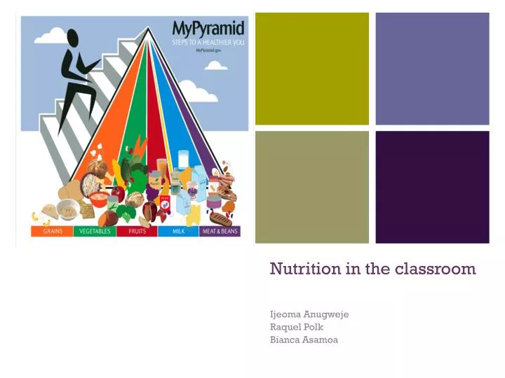 nutrition in the classroom
