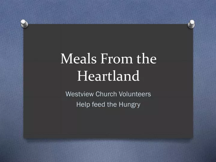 meals from the heartland