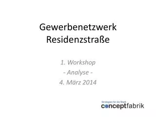 gewerbenetzwerk residenzstra e